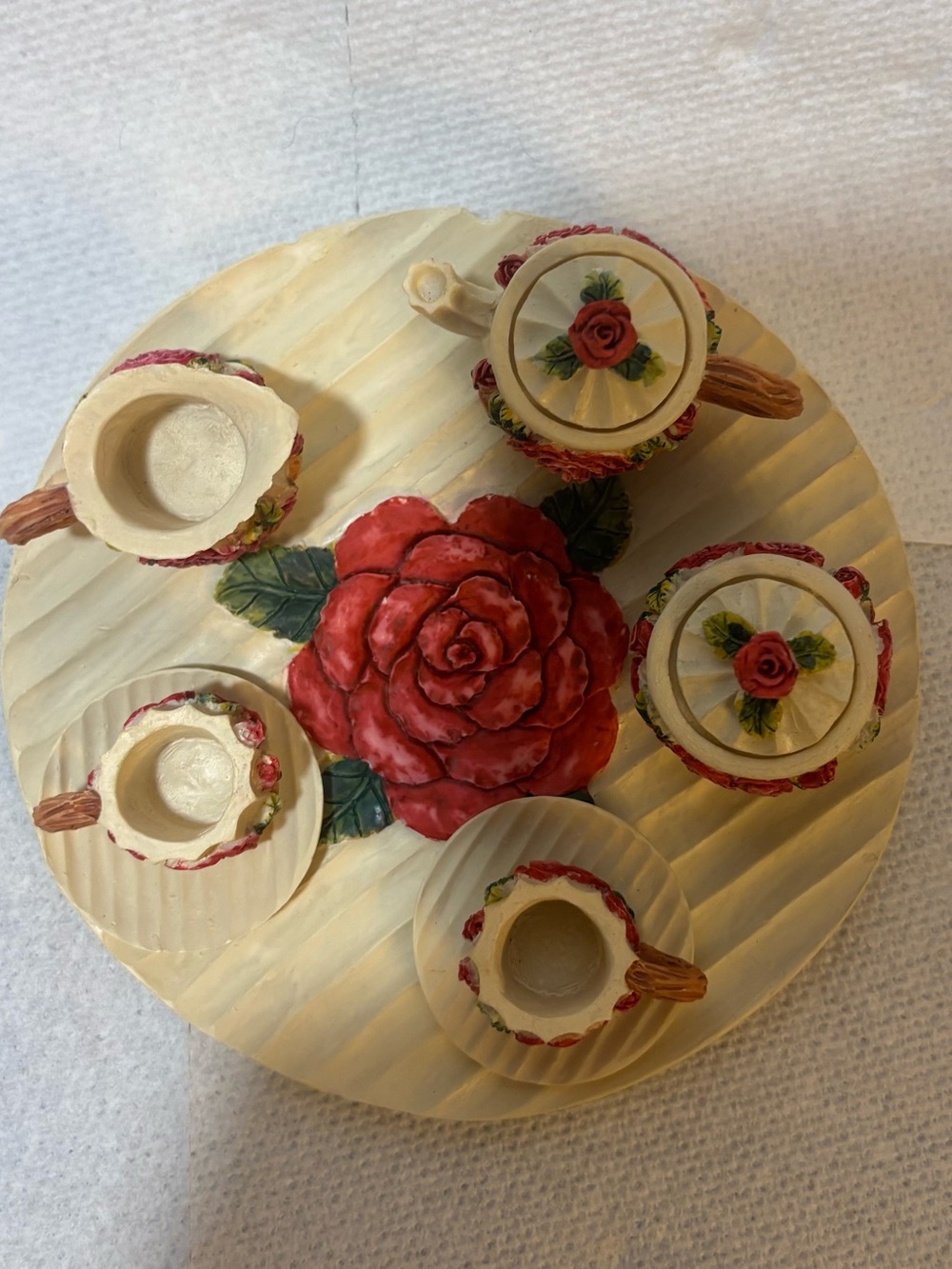 Grandma’s Rose Mini Teaset
